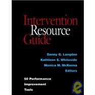Intervention Resource Guide 50 Performance Improvement Tools