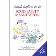 Quick Reference to Food Safety and Sanitation