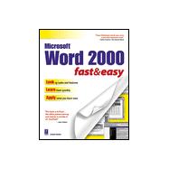 Word 2000 Fast and Easy