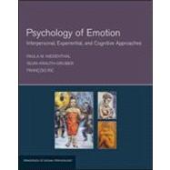 Psychology of Emotion: Interpersonal, Experiential, and Cognitive Approaches