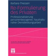Re-Formulierung Des Privaten