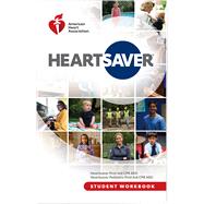 Heartsaver First Aid CPR AED Student Workbook (Product # 25-1184) book cover, ISBN 9781684724024