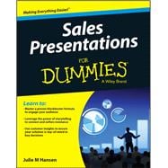 Sales Presentations for Dummies,9781119104025