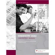 Chemistry 20A3 and 20G3 Laboratory Manual - McMaster University