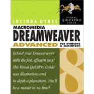 Macromedia Dreamweaver 8 Advanced for Windows and Macintosh : Visual Quickpro Guide