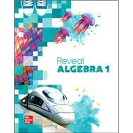 Reveal Algebra 1, Student Hardcover Bundle with ALEKS.com, 1-year subscription