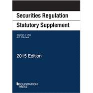 Securities Regulation Statutory Supplement 2015