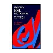 Oxford Esl Dictionary for Students of American English