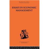 Essays in Economic Management