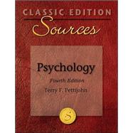 Classic Edition Sources: Psychology