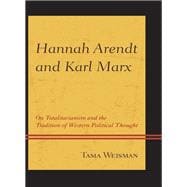 Hannah Arendt and Karl Marx On Totalitarianism and the Tradition of Western Political Thought