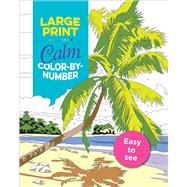 Large Print Calm Color-by-number