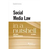 Social Media Law in a Nutshell(Nutshells)