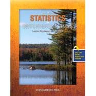 Introductory Statistics for Environmental Sciences: Lecture Supplement and Workbook