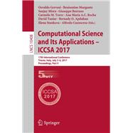 Computational Science and Its Applications – ICCSA 2017