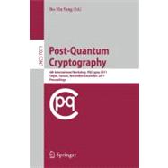 Post-Quantum Cryptography