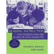 Reading Instruction for Students Who Are at Risk or Have Disabilities