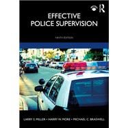 Effective Police Supervision,9780429554049