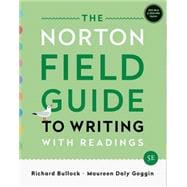 The Norton Field Guide to Writing with Readings Registration Card