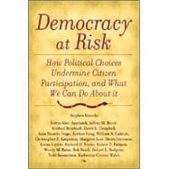Democracy at Risk How Political Choices Undermine Citizen Participation, and What We Can Do About It