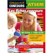Objectif Concours - ATSEM 90 Fiches 1000 QCM - Catégorie C
