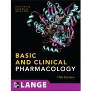 Basic and Clinical Pharmacology, 11th Edition,9780071604055