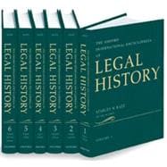 The Oxford International Encyclopedia of Legal History 6-Volume Set