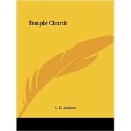 Temple Church 1843