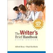 Writer's Brief Handbook, The,  MLA Update Edition
