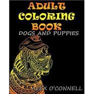 Adult Coloring Book Dogs and Puppies