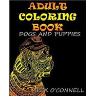 Adult Coloring Book Dogs and Puppies