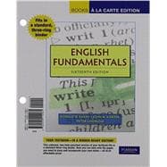 English Fundamentals, Books a la Carte Edition