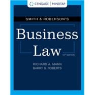 MindTap for Mann/Roberts' Smith & Roberson's Business Law, 2 terms Instant Access