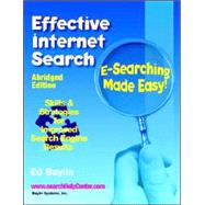 Effective Internet Search