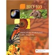 BIO 103: Principles of Biology Lab I Manual - University of Rhode Island