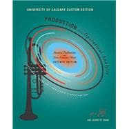 Production and Operations Analysis: University of Calgary Custom Edition