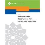 ACTFL Performance Descriptors for Language Learners