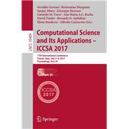 Computational Science and Its Applications – Iccsa 2017