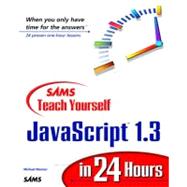 Sams Teach Yourself Javascript 1.3 in 24 Hours