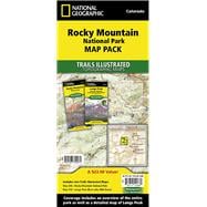 National Geographic Trails Illustrated Rocky Mountain National Park Colorado Map Pack