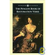 The Penguin Book of Restoration Verse,9780140424072