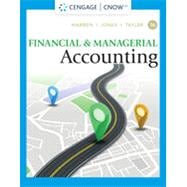 CNOWv2 for Warren /Jones /Tayler's Financial & Managerial Accounting, 1 term Printed Access Card