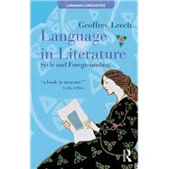 Language in Literature: Style and Foregrounding