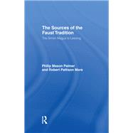 The Sources of the Faust Tradition