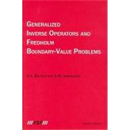 Generalized Inverse Operators And Fredholm Boundary-Value Problems