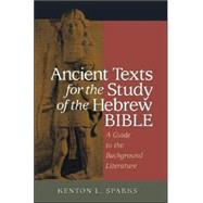 Ancient Texts For The Study Of The Hebrew Bible
