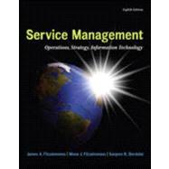 Service Management: Operations, Strategy, Information Technology Hardcover