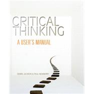 Critical Thinking A User’s Manual