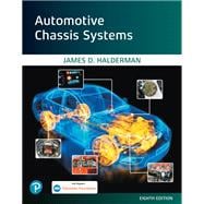 Automotive Chassis Systems book cover, ISBN 9780135434079