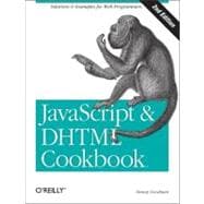 Javascript & Dhtml Cookbook